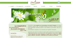 Desktop Screenshot of chlorophylle-coop.com